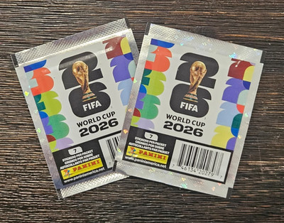 2x FIFA World Cup 2026 PANINI Stickers Pack / 2x Mundial 2026 PANINI Figuritas