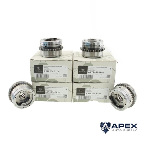 OEM 4Pcs Camshaft Adjuster For Mercedes Benz M278 GL450 S550 GL550 4.7T V8 US