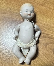 Vintage Bisque Jointed Doll*unjointed* See Pics