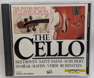 Instruments of Classical Music The Cello Vol 6 (CD, 1990, LaserLight)