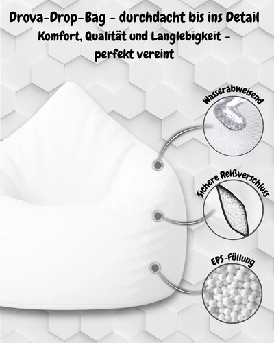 PatchHome Sitzsack XL- Jumbo Sitzkissen Bodenkissen Kinder und Erwachsene - Bild 164 von 203