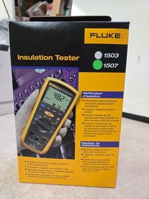 Fluke 1507 Insulation Tester Complete With Accessories
