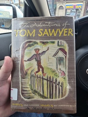 The Adventures of Tom Sawyer by Mark Twain, Rainbow Classics, 1946, Illustrated
