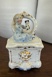【アンティーク】Conta & Boehme 女の子とうさぎ マッチホルダー Conta and Böhme | eBay