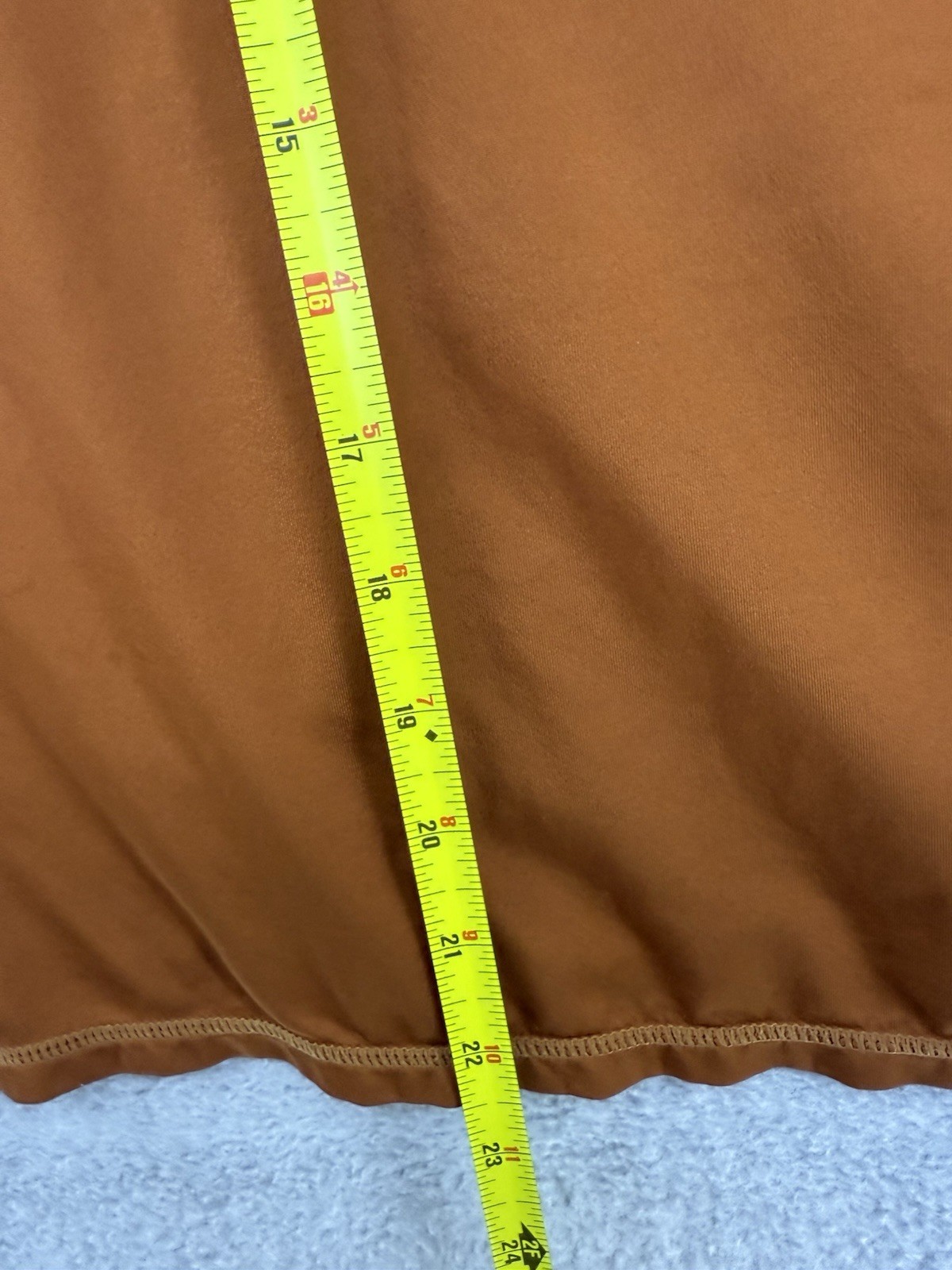 Fabletics women's activewear tops Solid Rust Brow… - image 8