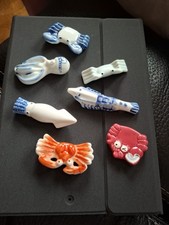 Set Of Porcelain Chopstick Rests