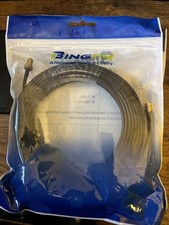 2pcs Bingfu WiFi Antenna Cable RP-SMA Male to RP-SMA Female RG174 Cable 30 feet