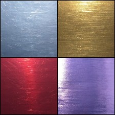 Mirror Brushed Steel Metallic Vinyl Wrap - 4 COLOURS - AIR FREE Car Film Sticker