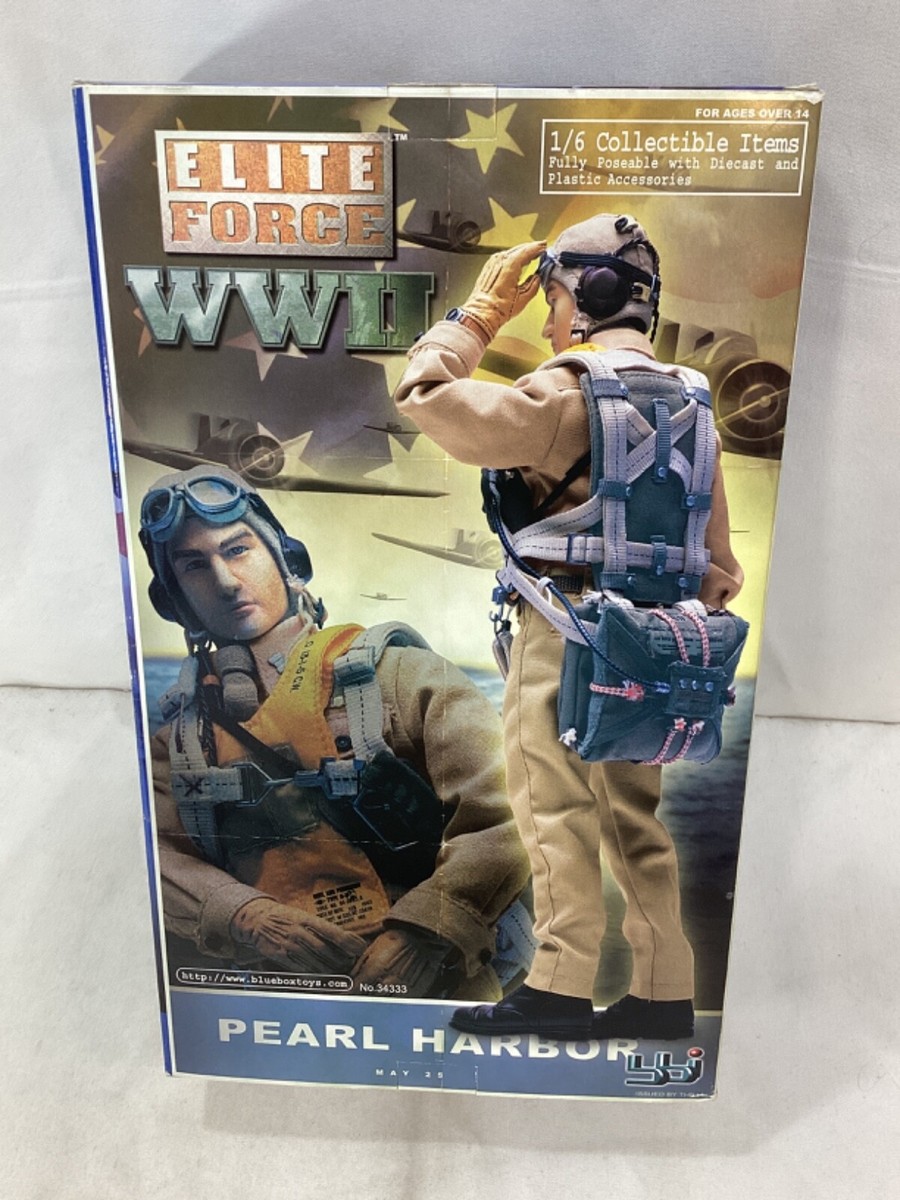 Elite Force WWII Pearl Harbor Lt Doc Miller Doll Figure Sealed 1/6