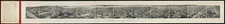 10" x 62" 1877 Panoramic San Francisco, from California Street hill