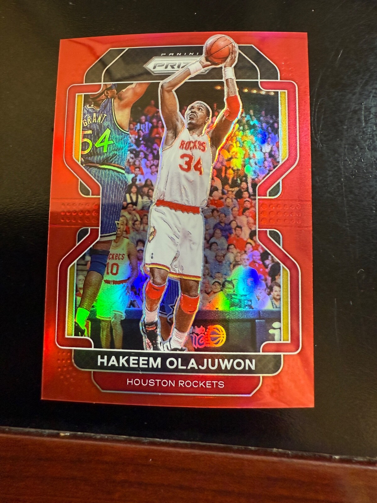 2021-22 Panini Prizm - Red Prizm #265 Hakeem Olajuwon /299