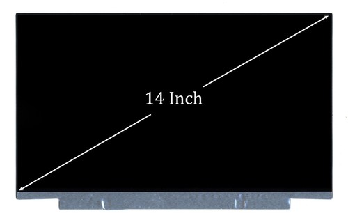 14.0" LAPTOP SCREEN FOR JDI LPM140M420A MATTE 2460 x 1440 IPS LED 40 PIN NO LUGS - Zdjęcie 3 z 5