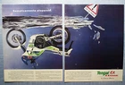 MOTOSPRINT990-ADVERTISING-1990- KAWASAKI TENGAI (2 sheets)
