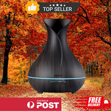 Devanti Aromatherapy Diffuser Humidifier Ultrasonic Essential Oil 4 in 1 Remote