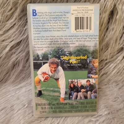 Angels in the EndZone (VHS, clamshell) 786936071931| eBay