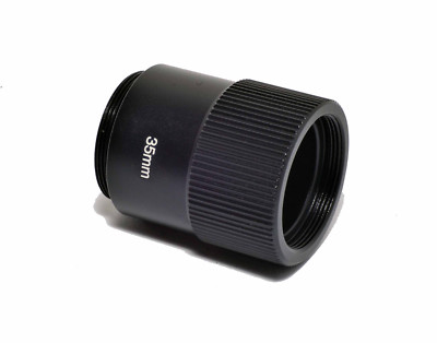 C-MOUNT 35mm Verlängerungsrohr Adapter C-CS Mount Adapter Distanzring für CCTV Objektiv