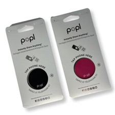 Popl MAT Instantly Share Anything Popl Direct NFC Tag Pink Or Black