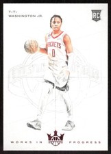 2022-23 9917D Panini Court Kings Works in Progress Ruby TyTy Washington Jr.
