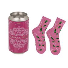 Novelty Prosecco Socks In a Can Christmas Gift Secret Santa For Her One Size