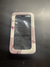 Pink Wristlet Wallet Cell Phone Holder Card Slot Wallet Gorgeous Pink Flowers B8