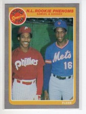 1985 FLEER DWIGHT GOODEN ROOKIE PHENOMS BASEBALL CARD #634 EX