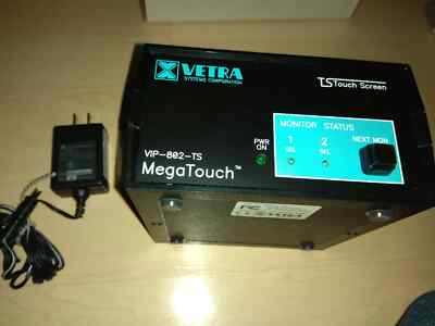 Vetra Systems VIP-802-TS MegaTouch VIP-802-V-TS Touch Screen Monitor Switch