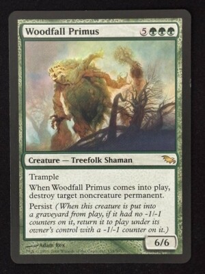 1x MTG Woodfall Primus - Shadowmoor (SHM) #135 - Magic the Gathering