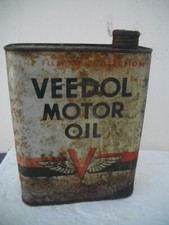 bidon huile veedol ancien