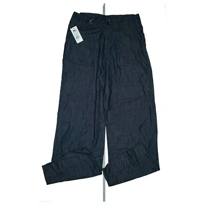 Polo Jeans Co Dunaway Wide Leg Damen Comfort Relaxed Baggy Hose W31 L32 darkblue - Bild 1 von 4