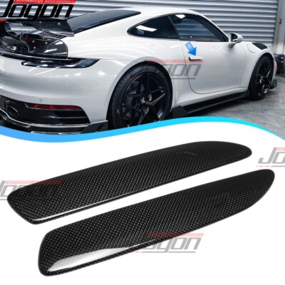 Real Carbon For Porsche 911 Carrera 4S T GT3 RS 992 Turbo Side Door Handle Cover