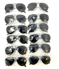WHOLESALE DOZEN 12 PCS LOT SPORT PILOT CLASSIC AVIATOR CASUAL SUNGLASSES