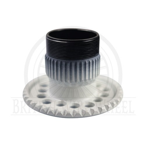 5 Lug Splined Wire Wheel Adapters for 24" Wire Wheels, 5x4.5/4.75/ 5, Set of 4 - Picture 7 of 9