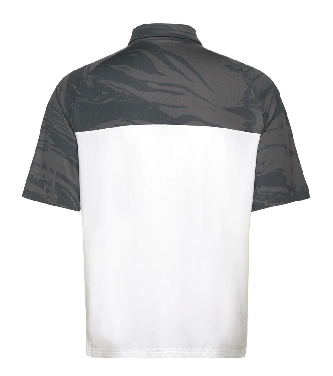 【OAKLEY】25ss REDUCT C1 ポロシャツ OAKLEY REDUCT C1 DUALITY Men's Polo Shirt - Uniform Grey