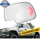For 2003-2007 Cadillac GMC Chevy Right Side Turn Signal Heated Mirror Glass