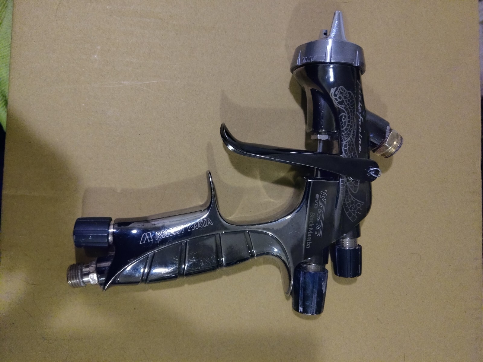 Limited edition black mamba ws400 HVlp paint spray gun 1.3 eBay