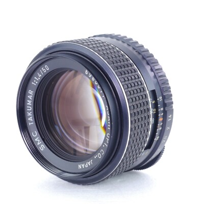 SMC Pentax Takumar 50mm f/1.4 MF Standard Lens For M42 Mount w