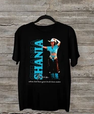 Shania Twain Signature T-shirt Gift For Fan Black All Size Shirt