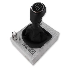 LEDER SCHALTKNAUF SCHALTSACK SCHALTMANSCHETTE FÜR VW TRANSPORTER VI T6 6 GANG