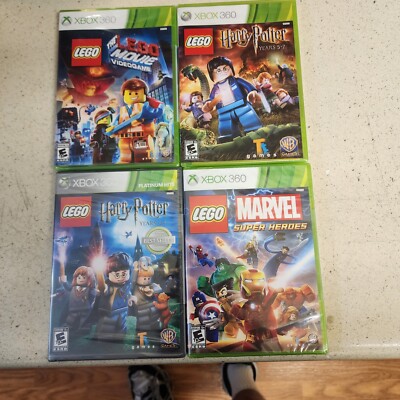 Lego Xbox 360 Video Games Lot Brand New Sealed