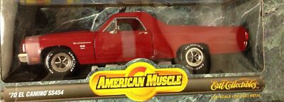 1/18 ( IB ) 1970 Chevy El Camino SS454 , red , in the box, the box