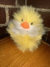 Russ Berrie Waddles Yellow White Duck Chick Plush Soft Toy 6 Mini 533