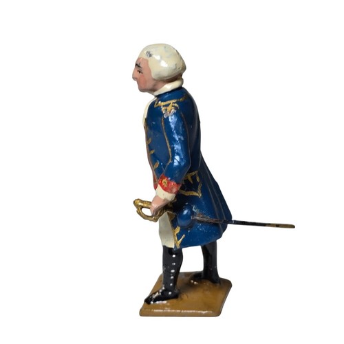 Vintage George Washington Toy Soldier CBG Mignot Military Miniature France - Picture 2 of 8