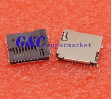 10Pcs TransFlash TF Micro Memory SD Card Self-eject Socket Plug Adapter