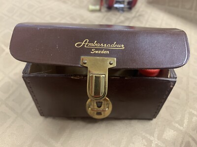 アブABU Ambassadeur 5000 革ケース付き No.766977 アブABU Ambassadeur 5000 革ケース付き No.766977 アブABU