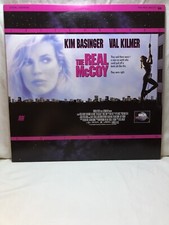 The Real McCoy Laserdisc, 1994 Widescreen Kim Basinger Val Kilmer, Watched