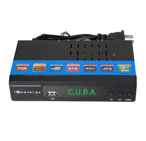 Caja Decodificadora para la television digital de Cuba TOP-ENERGY