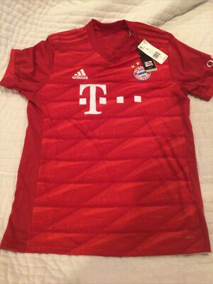 adidas Men's Bayern Munich 2019-2020 Stadium Replica Home Jersey