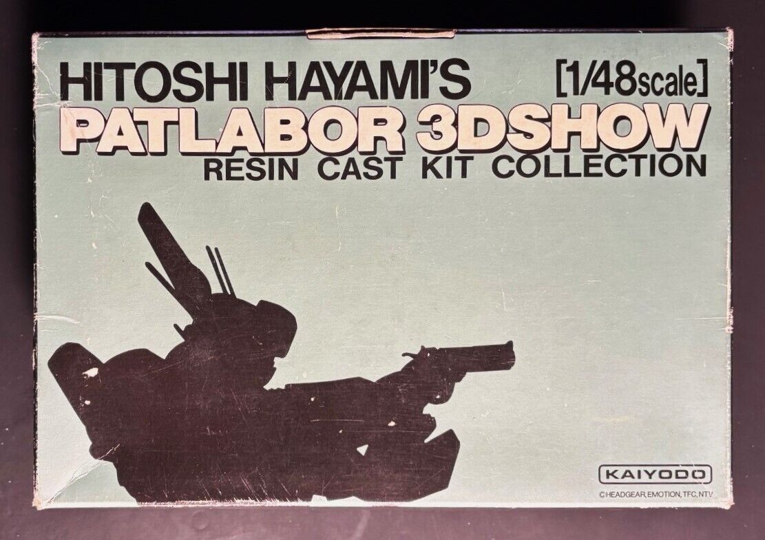 KAIYODO - HITOSHI HAYAMI'S • PATLABOR 3D SHOW • GRAU-BEAR KAIYODO - HITOSHI HAYAMI'S • PATLABOR 3D SHOW • GRAU-BEAR