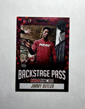 2020-21 Hoops Backstage Pass #4 JIMMY BUTLER Hyper Gold /10 Heat