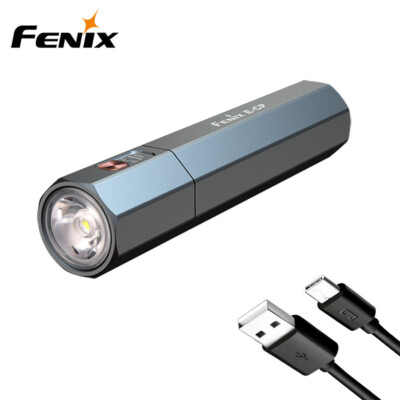 Fenix E-CP 1600 Lumens Rechargeable Powerbank Flashlight Torch---Blue